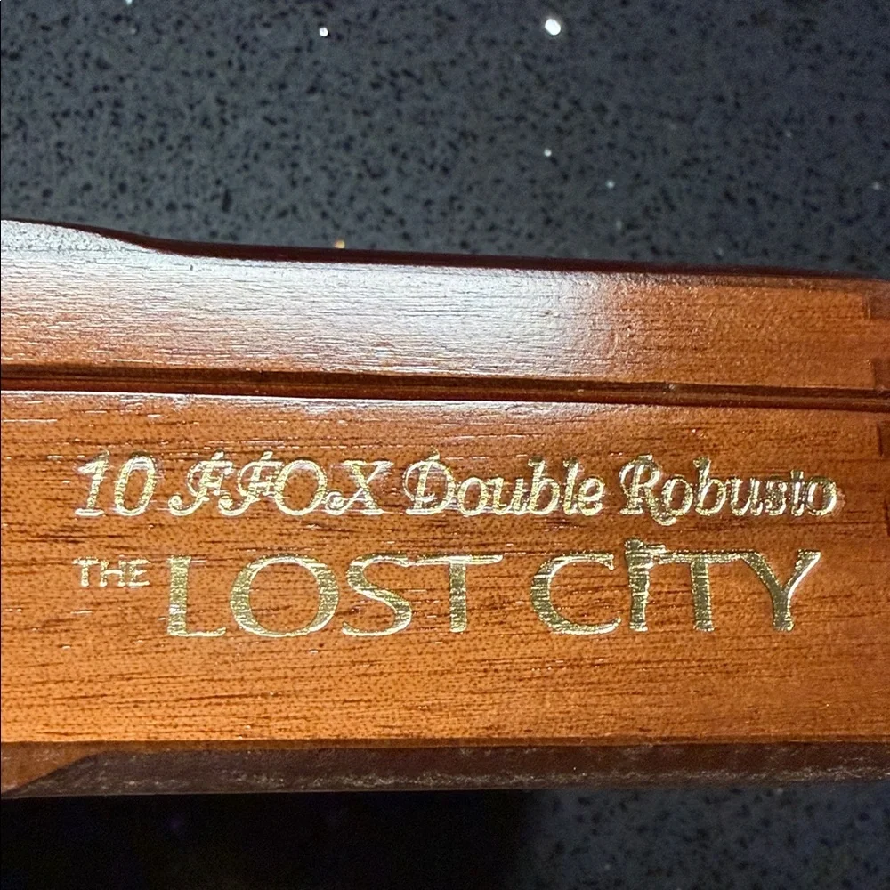 Arturo Fuente OpusX The Lost City cigar box, a collectible item